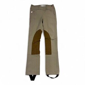 The Tailored Sportsman Women's Knee Patch Breeches Sz 12 Tan
